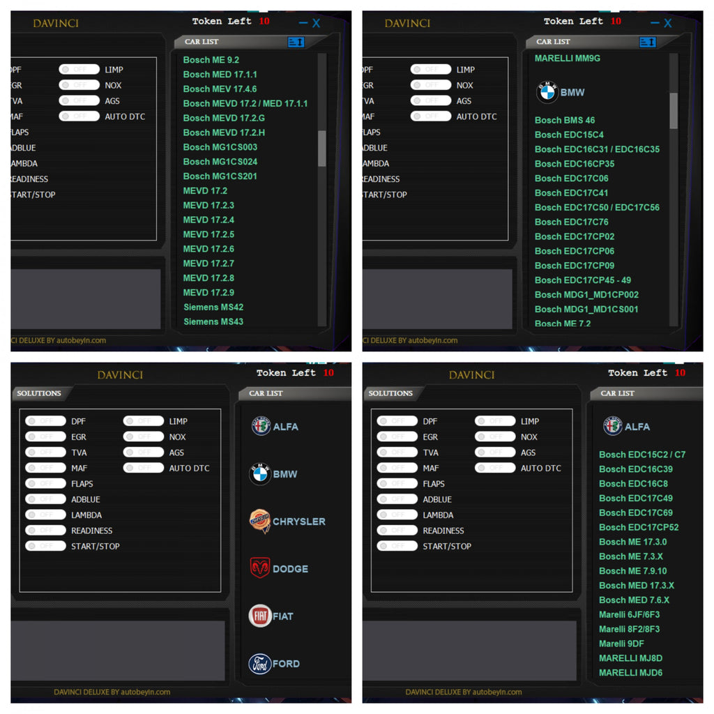 Scarica DaVinci Deluxe 1.0.37 Software ECU – Licenza a Vita – Diagnostica e Ottimizzazione ECU