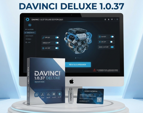 Download DaVinci Deluxe 1.0.37 ECU Software – Lifetime License – ECU Diagnostic & Optimization