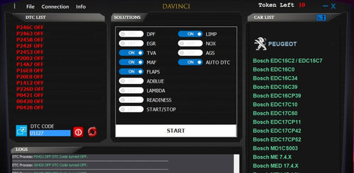 Baixar DaVinci Deluxe 1.0.37 Software ECU – Licença Vitalicia – Diagnóstico e Otimização ECU